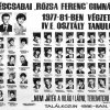 Tablóképek - 1980/1981. tanév